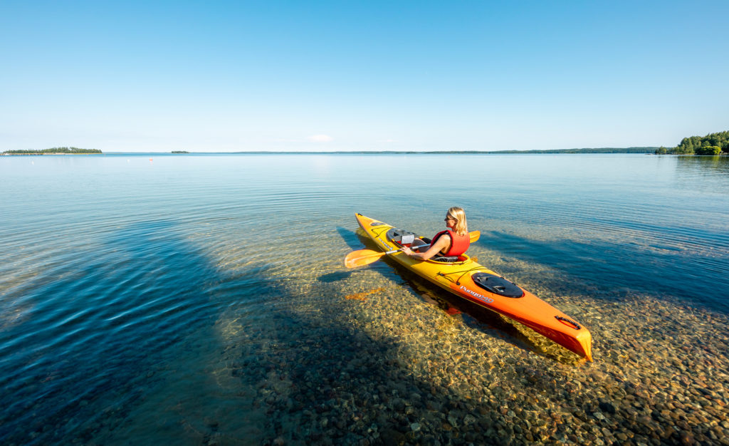 Kayak €10 per 2 hours