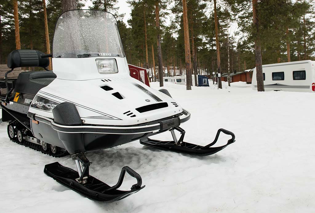 Snowmobile €50 per hour