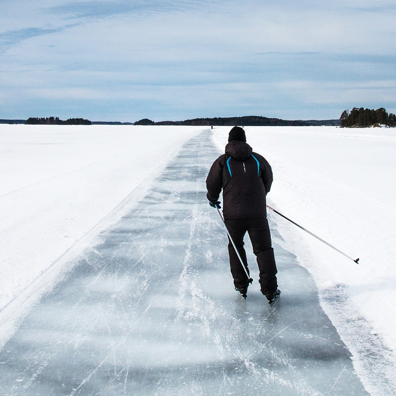 Nordic skates €8 per 2 hours