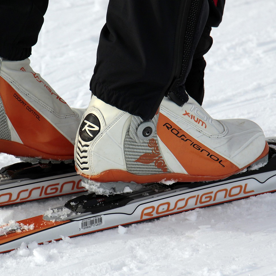 Skis + boots €18 per day